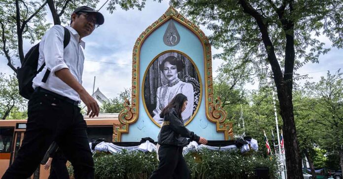 In the Black: The Business of Mourning Thailand’s Queen Mother