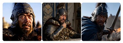 AI-generated visuals developed by Youdao iMagicBox