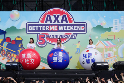 AXA BetterMe Weekend features a series of interactive booths, stage performances, and free workshops, centered on the three themes: “Mind Health”, “Physical Health”, and “Sustainable Living”, delivered a weekend full of positive energy.