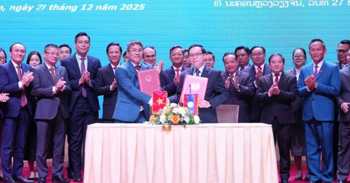 Laos, Vietnam Set 2026 Agenda for Border Protection, Trade