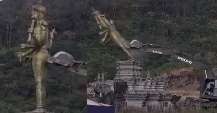 Thailand Says Hindu Statue Removed to Control Border Area