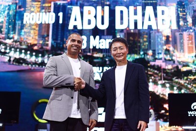 At the Gran Turismo World Series 2025 World Finals, held at the Fukuoka International Congress Centre in Japan, H.E. Saeed Al Fazari, Executive Director of Strategic Affairs at the Department of Culture and Tourism - Abu Dhabi, and Kazunori Yamauchi, Gran Turismo series producer, announce that Abu Dhabi will host the Gran Turismo World Series 2026 opening event, for the first time in the Middle East. At the Gran Turismo World Series 2025 World Finals, held at the Fukuoka International Congress Centre in Japan, H.E. Saeed Al Fazari, Executive Director of Strategic Affairs at the Department of Culture and Tourism - Abu Dhabi, and Kazunori Yamauchi, Gran Turismo series producer, announce that Abu Dhabi will host the Gran Turismo World Series 2026 opening event, for the first time in the Middle East.