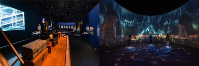 (L-R) Once Upon a Tide: Singapore's Journey from Settlement to Global City and Singapore Odyssea: A Journey Through Time.