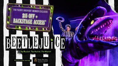 Pan Pacific Hotels Group Named Official Hotel Partner for the Singapore Premiere of Broadway’s Beetlejuice The Musical