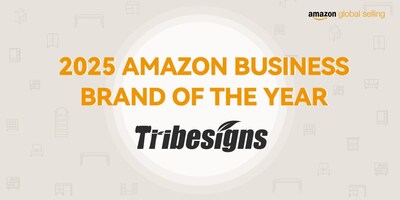 Tribesigns Wins "2025 Amazon Business Brand of the Year" Award Tribesigns Wins "2025 Amazon Business Brand of the Year" Award