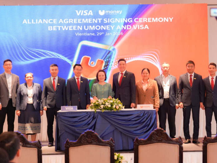 Umoney international payments in Laos on mobile app