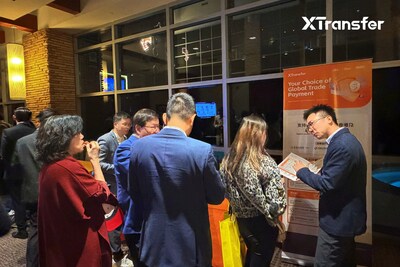 XTransfer participates in CES in the U.S. for the first time. The team at “CES 2026 Asia Night”.
