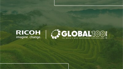 Ricoh named to the 2026 Global 100 list by Corporate Knights, marking its 14th appearance among the world's most sustainable corporations.