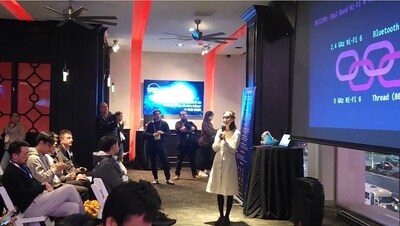 Dr. Diana Zhu, Head of U.S. at RiseLink Technologies, introducing RiseLink’s latest ultra-low-power edge AI chips during CES 2026. The session highlighted how on-device intelligence, efficient connectivity, and system-level design enable scalable, real-world AI products across smart home, robotics, and AI companion applications. Dr. Diana Zhu, Head of U.S. at RiseLink Technologies, introducing RiseLink’s latest ultra-low-power edge AI chips during CES 2026. The session highlighted how on-device intelligence, efficient connectivity, and system-level design enable scalable, real-world AI products across smart home, robotics, and AI companion applications.