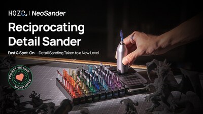 A Palm-Sized Detail Sander with Reciprocating Linear Motor