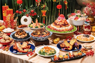 The Grand Buffet will host festive food stations and the traditional “Lo Hei” prosperity toss.