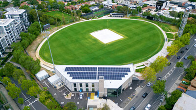 the Toorak Park Pavilion project