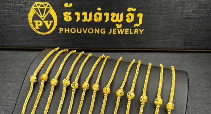 Phouvong Jewelry and BCEL Mastercard Swipe and Save campaign launch