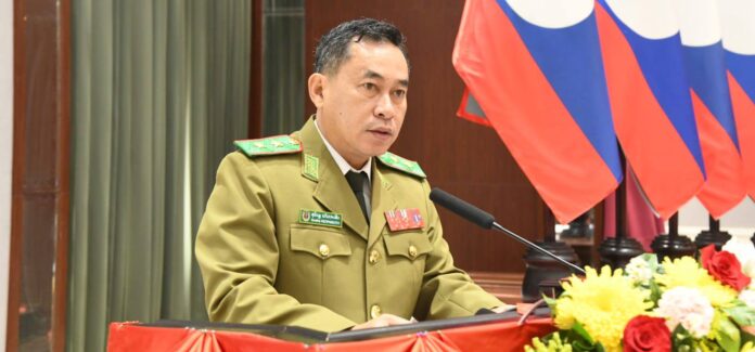 Soulina Keopaseut Laos drug crime statistics 2025 seizure reported