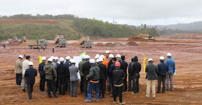 Aluminium mining project in Sekong Province, Laos