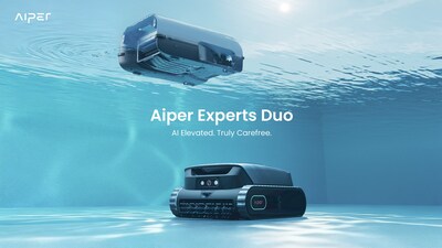 Aiper Experts Duo. AI Elevated. Truly Carefree.