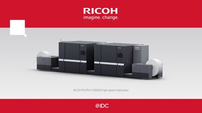 RICOH ProTM VC80000 high-speed inkjet press RICOH ProTM VC80000 high-speed inkjet press