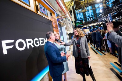 Forgent's leadership interviewed at the NYSE. Forgent's leadership interviewed at the NYSE.
