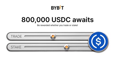 Trading or Staking USDC on Bybit: 800,000 USDC Up for Grabs