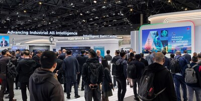 The Huawei Enterprise booth at MWC Barcelona 2026 The Huawei Enterprise booth at MWC Barcelona 2026