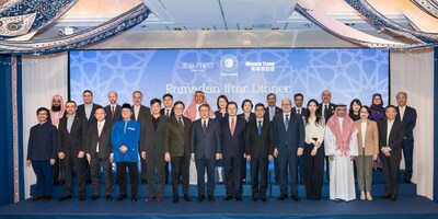 VIPs gathered on stage at the 2026 Ramadan Iftar Dinner at The Mira including 12 Consuls General plus event co-hosts: Consul General of Türkiye in Hong Kong, Mr. Kerim Sercan Evcin (front middle), General Manager of Miramar Travel, Mr Alex Lee (middle left), and Head of Hotels & Serviced Apartments of Miramar Group, Mr Alexander Wassermann (middle right) VIPs gathered on stage at the 2026 Ramadan Iftar Dinner at The Mira including 12 Consuls General plus event co-hosts: Consul General of Türkiye in Hong Kong, Mr. Kerim Sercan Evcin (front middle), General Manager of Miramar Travel, Mr Alex Lee (middle left), and Head of Hotels & Serviced Apartments of Miramar Group, Mr Alexander Wassermann (middle right)
