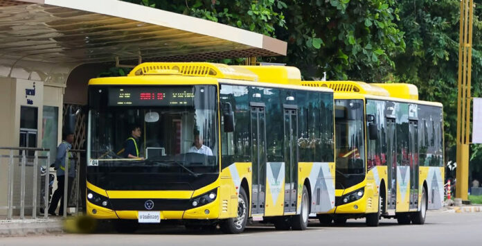 BRT system expansion planned in Vientiane connecting airport and railway station