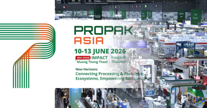 ProPak Asia 2026 returns bigger than ever in Bangkok this June, bringing together over 2,500 brands and cutting-edge innovations in processing and packaging.
