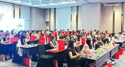 Attendees at the event