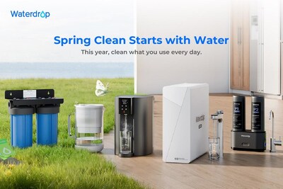 Waterdrop Filter Spring Promotion