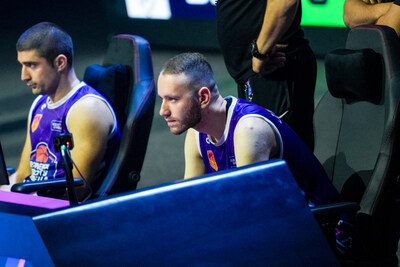 Phygital Basketball Athletes playing on the digital side Phygital Basketball Athletes playing on the digital side