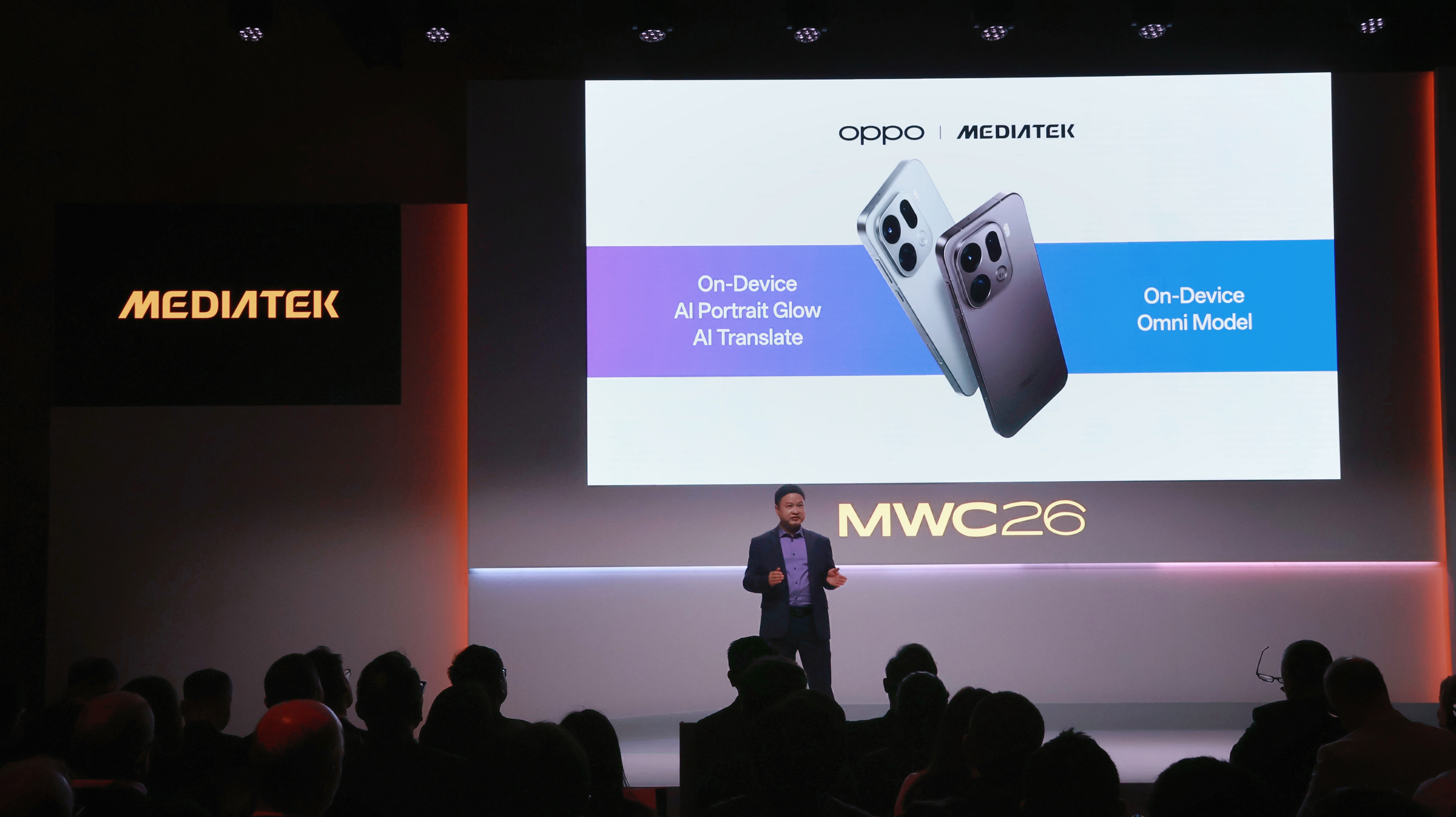 Jason Liao Speaking at MediaTek Keynote