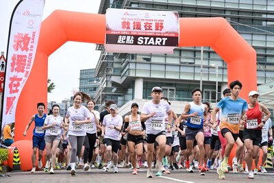 Close to 4,000 participants joined with high spirits to support medical humanitarian work of MSF.
