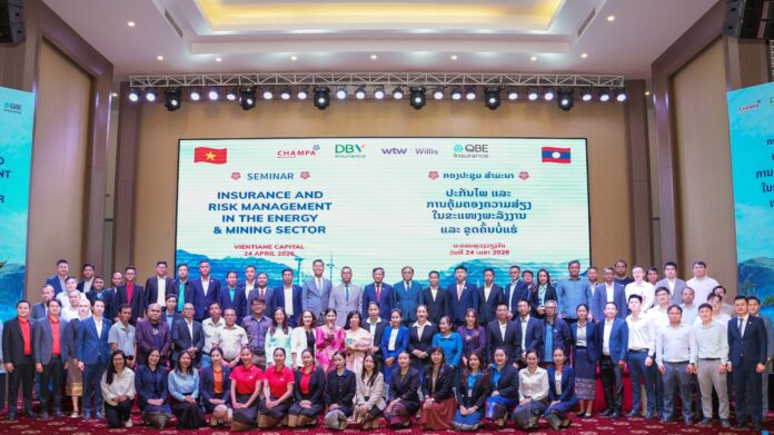 Energy and mining risk management seminar in Vientiane with regional experts and insurers