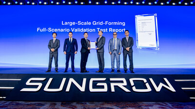 Large-Scale Grid-FormingFull-Scenario Validation Test Report