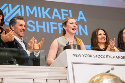 Alpine skiing phenom Mikaela Shiffrin rang the NYSE bell. Alpine skiing phenom Mikaela Shiffrin rang the NYSE bell.