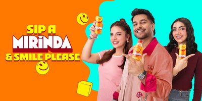 BOLD NEW LOOK, A BRIGHTER NEW MOOD: MIRINDA® LAUNCHES A “SMILE PLEASE” PLATFORM GLOBALLY BOLD NEW LOOK, A BRIGHTER NEW MOOD: MIRINDA® LAUNCHES A “SMILE PLEASE” PLATFORM GLOBALLY