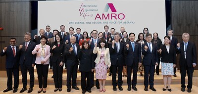 ASEAN+3 members commemorated AMRO’s 10th anniversary as an international organization at the 29th ASEAN+3 Finance Ministers’ and Central Bank Governors’ Meeting in Samarkand, Uzbekistan on May 3, 2026. ASEAN+3 members commemorated AMRO’s 10th anniversary as an international organization at the 29th ASEAN+3 Finance Ministers’ and Central Bank Governors’ Meeting in Samarkand, Uzbekistan on May 3, 2026.