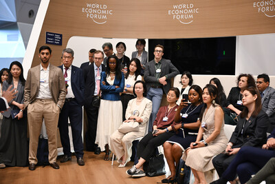 China's Lobster Fever session with Alex Yang Yi, Co-founder, Chief Operation Officer and Chief Financial Officer, Tuya, People's Republic of China; Cathy Li, Head, Centre for AI Excellence; Member of the Executive Committee, World Economic Forum; Zhang Ying, Professor of Marketing and Behavioural Science, Guanghua School of Management, Peking University, People's Republic of China during the Annual Meeting of the New Champions in Dalian, People's Republic of China, on 24/6/2026 from 14:00 to 14:30 in the Dalian International Conference Center - Hub 4 (Zone E), Hub. (china lobster fever). ©2026 World Economic Forum China's Lobster Fever session with Alex Yang Yi, Co-founder, Chief Operation Officer and Chief Financial Officer, Tuya, People's Republic of China; Cathy Li, Head, Centre for AI Excellence; Member of the Executive Committee, World Economic Forum; Zhang Ying, Professor of Marketing and Behavioural Science, Guanghua School of Management, Peking University, People's Republic of China during the Annual Meeting of the New Champions in Dalian, People's Republic of China, on 24/6/2026 from 14:00 to 14:30 in the Dalian International Conference Center - Hub 4 (Zone E), Hub. (china lobster fever). ©2026 World Economic Forum