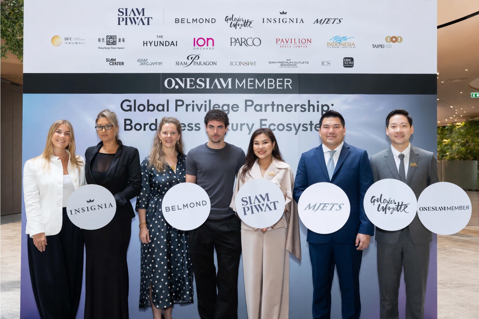 Siam Piwat Group, Belmond, Galeries Lafayette, Insignia, and MJets unite to elevate Borderless Luxury Ecosystem