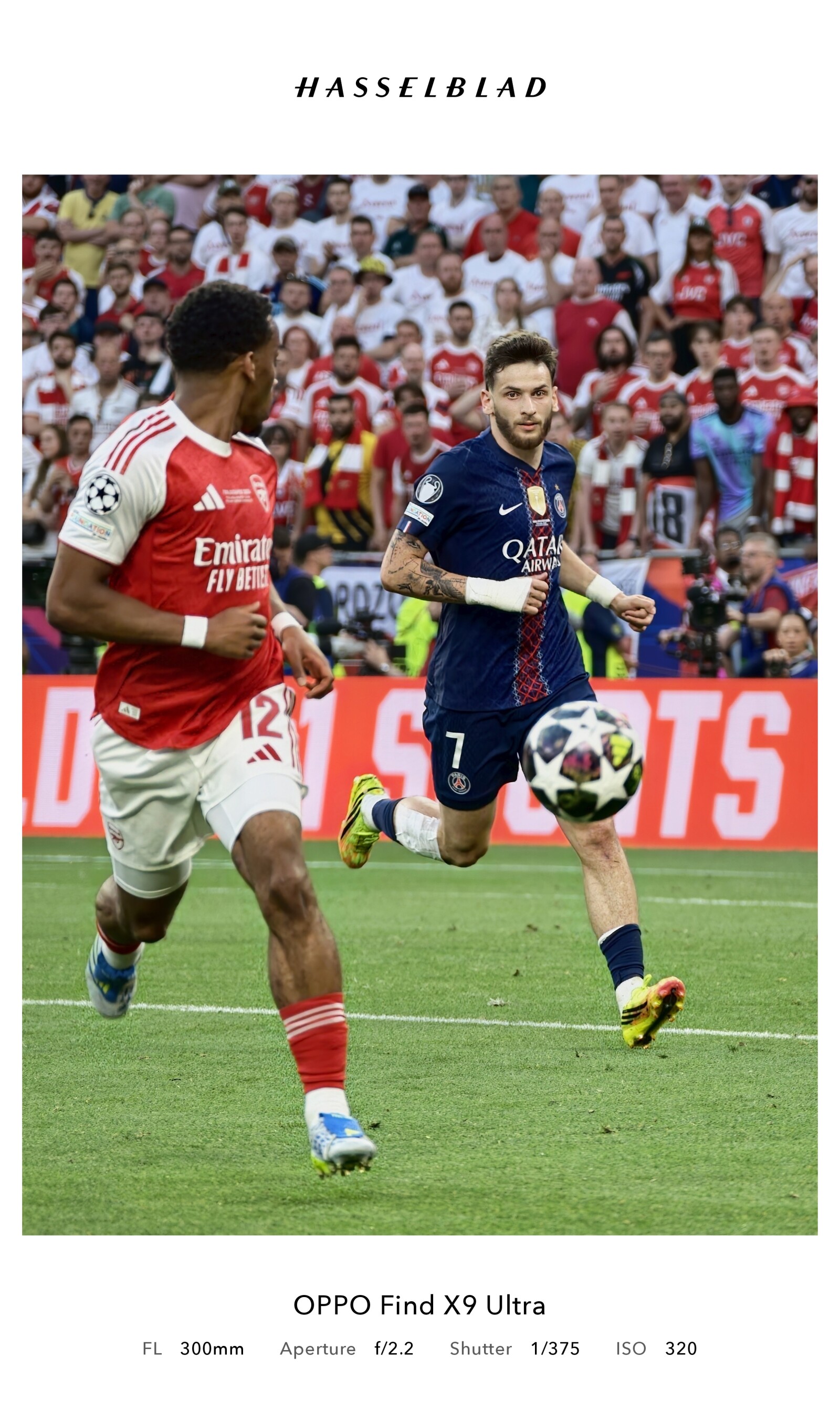 Legendary moments on the pitch shot on OPPO