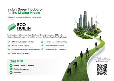 Catalysing the Growth of India’s Sustainability Innovators Catalysing the Growth of India’s Sustainability Innovators