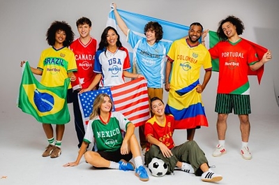 Hard Rock’s global “All Teams. One Place.” campaign is uniting fans worldwide ahead of this summer’s tournament. Hard Rock’s global “All Teams. One Place.” campaign is uniting fans worldwide ahead of this summer’s tournament.