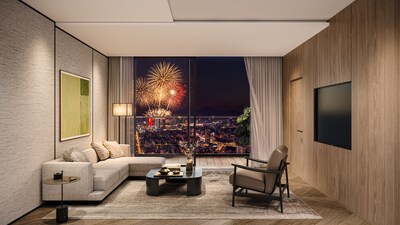 Spectacular fireworks views from Studio and 1-BR residences at Nobu Residences Danang Spectacular fireworks views from Studio and 1-BR residences at Nobu Residences Danang