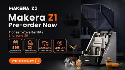Pre-Order Makera Z1 Now to Get Pioneer Wave Benefits. Pre-Order Makera Z1 Now to Get Pioneer Wave Benefits.