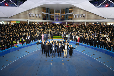 Royal Caribbean’s Legend of the Seas officially joined the vacation brand’s revolutionary lineup with a delivery celebration at the Meyer Turku shipyard in Turku, Finland. The new vacation is now ready for its July 4 debut with 7-night Western Mediterranean vacations before heading to Fort Lauderdale, Florida, in November 2026. Royal Caribbean’s Legend of the Seas officially joined the vacation brand’s revolutionary lineup with a delivery celebration at the Meyer Turku shipyard in Turku, Finland. The new vacation is now ready for its July 4 debut with 7-night Western Mediterranean vacations before heading to Fort Lauderdale, Florida, in November 2026.