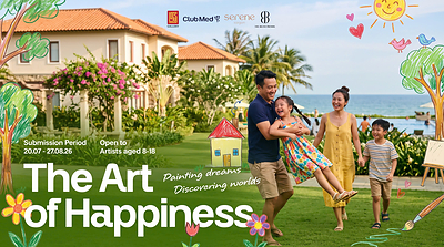 Open to Vietnamese citizens and expatriates aged 08 to 18 residing in Vietnam, The Art of Happiness welcomes complimentary entries from all eligible participants. Through original artworks, young artists are invited to explore their own definition of happiness. In doing so, it encourages young artists to trust their creativity and express themselves with confidence. Open to Vietnamese citizens and expatriates aged 08 to 18 residing in Vietnam, The Art of Happiness welcomes complimentary entries from all eligible participants. Through original artworks, young artists are invited to explore their own definition of happiness. In doing so, it encourages young artists to trust their creativity and express themselves with confidence.