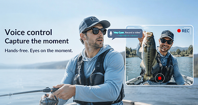 Hands-free. Eyes on the moment. Hands-free. Eyes on the moment.