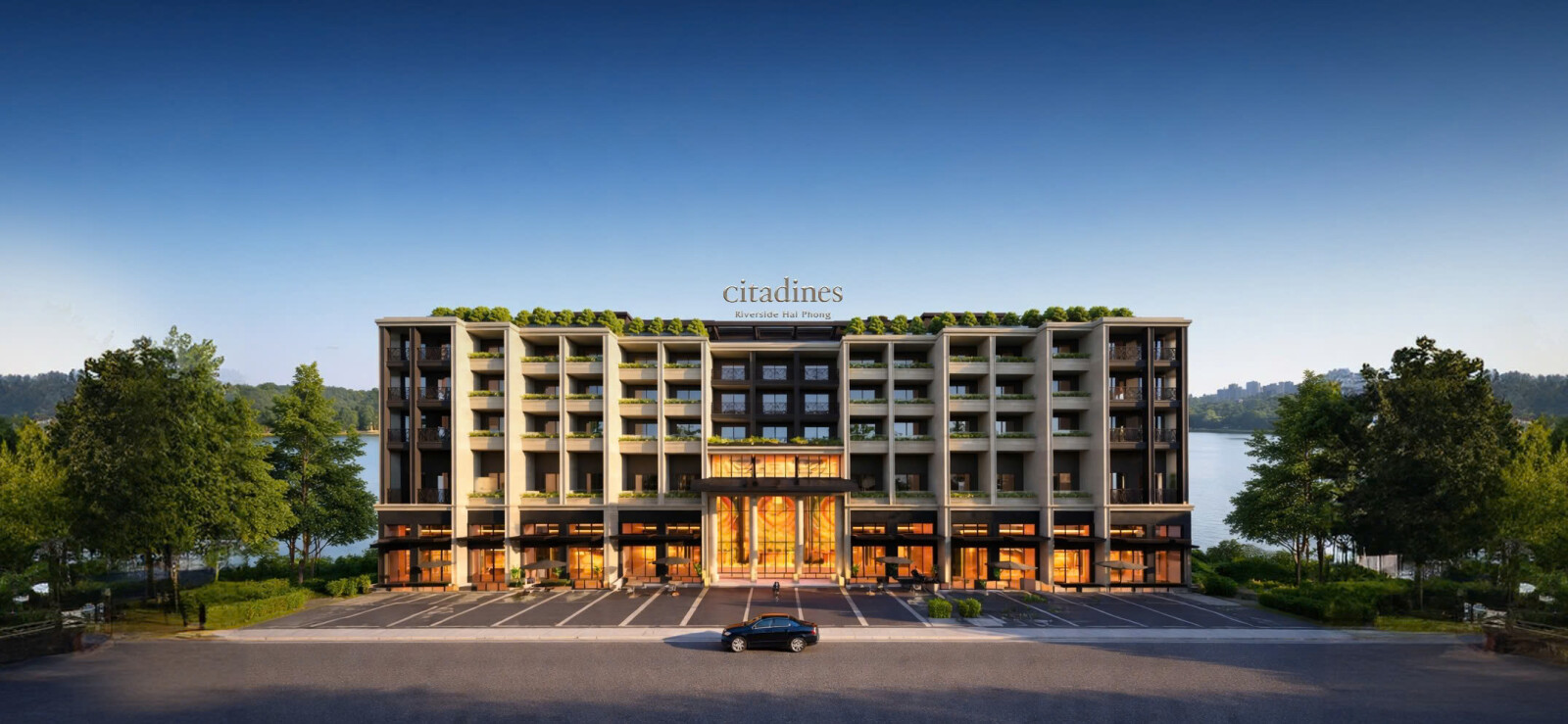 Designed for extended stays in one of North Vietnam's most dynamic growth corridors – Hai Phong, Citadines Riverside Hai Phong will sit along a landscaped riverside promenade within the Hoang Huy Green River urban development. The property will offer 140 units, ranging from studios to one , two , and three bedroom apartments.