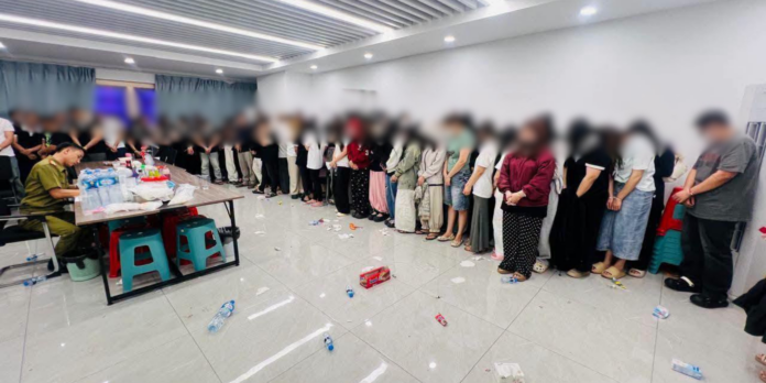 135 suspected scammers arrested in the Boten Special Economic Zone on 30 June 2026 as Laos cybercrime crackdown continues.