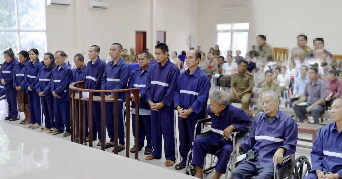 Attapeu Court Sentences 15 Officials, 10 to Life for Corruption